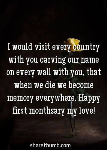 happy monthsary quotes for long distance relationship